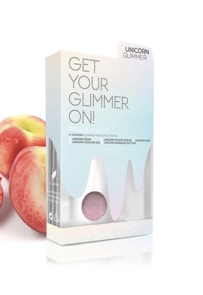 Pedi in a box unicorn glimmer pedicure system