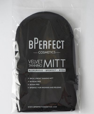 B perfect velvet tanning mitt