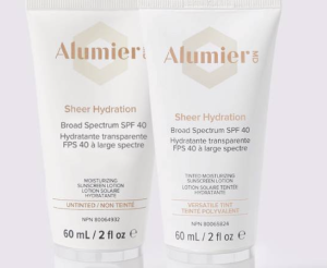 Sheer hydration broad screen SPF