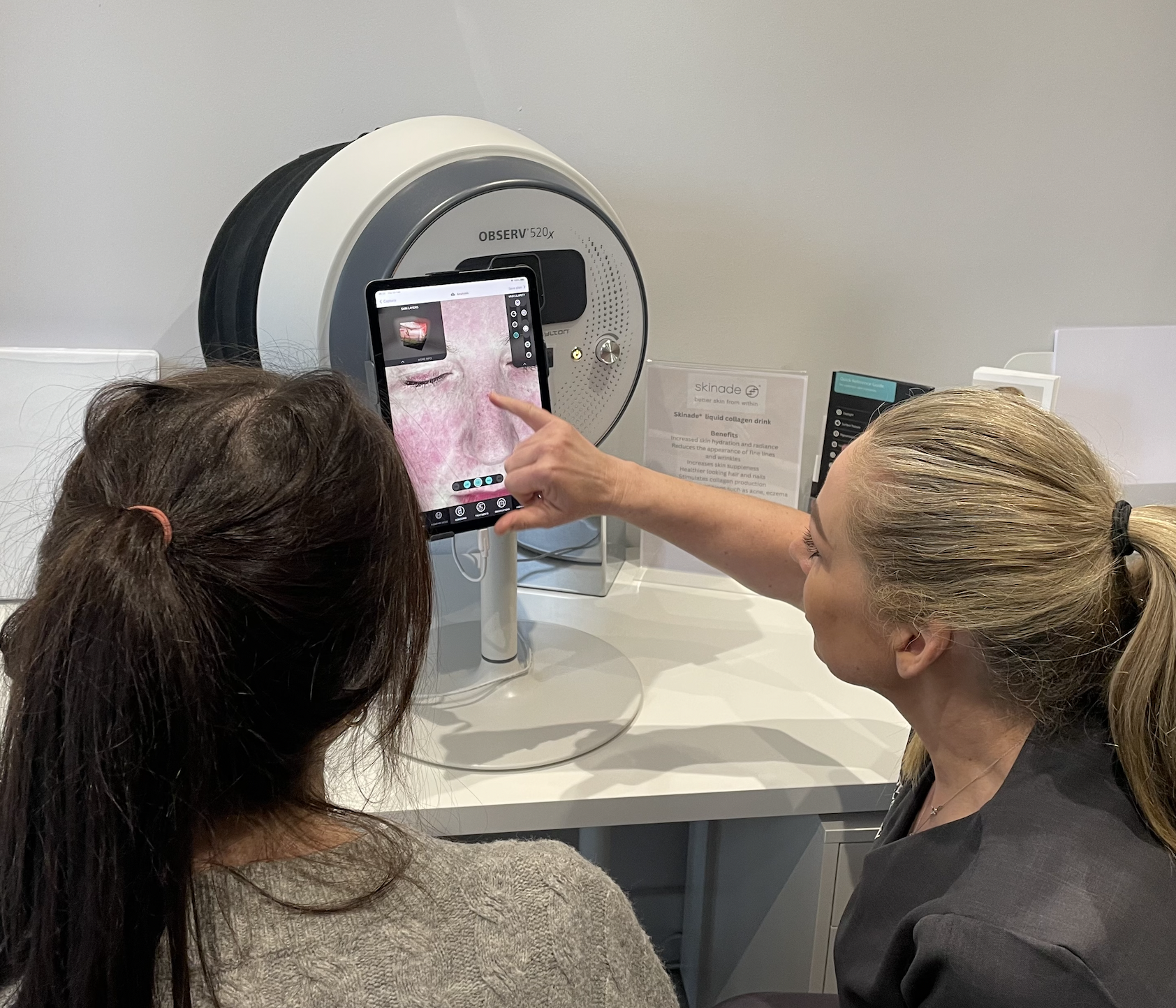Observ facial skin analysis in Plymouth